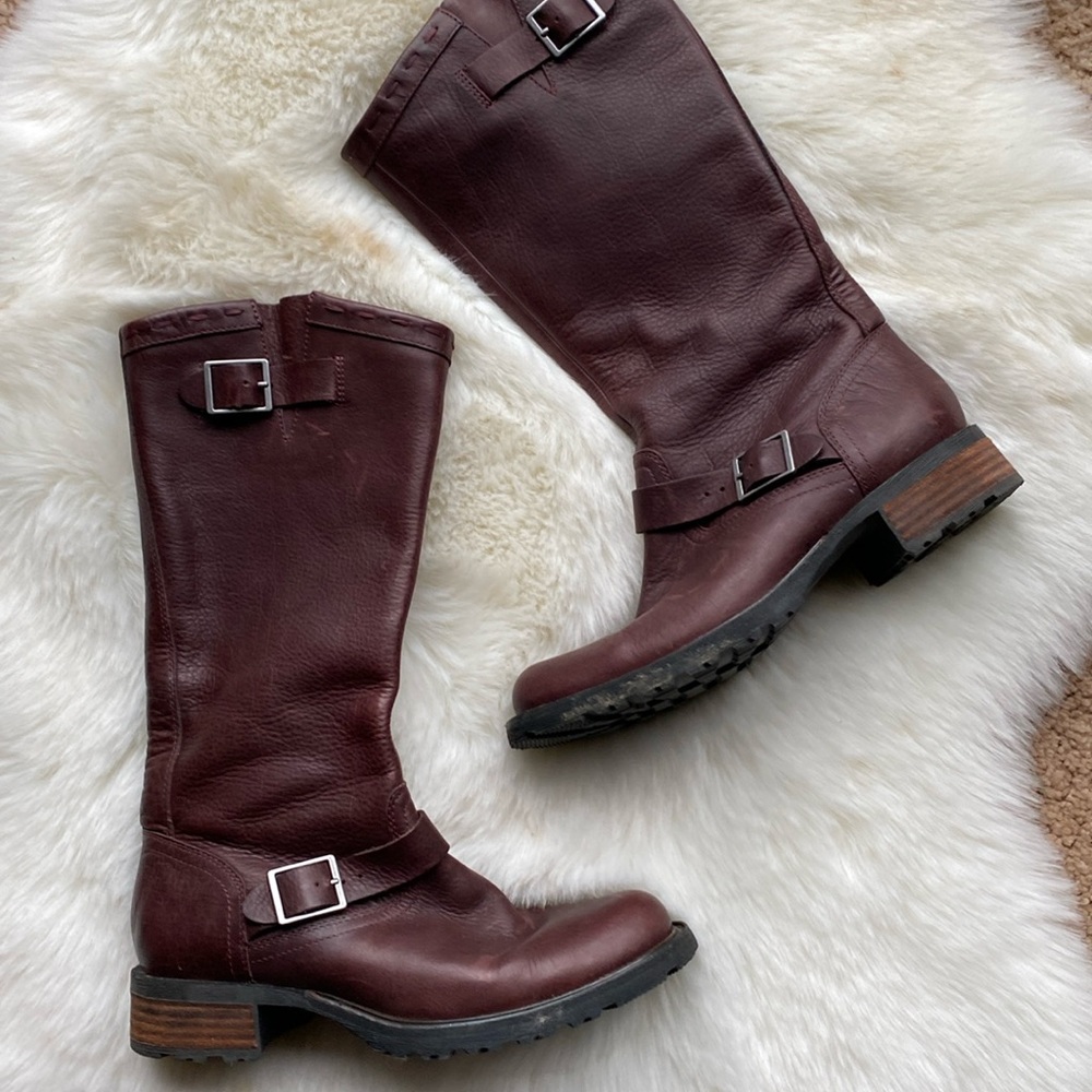 SEBAGO LEATHER BOOT WOMEN SIZE 6